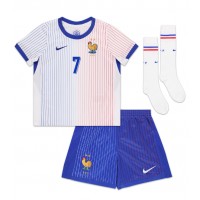 Maglia Calcio Francia Antoine Griezmann #7 Seconda Divisa Bambino Europei 2024 Manica Corta (+ pantaloncini)